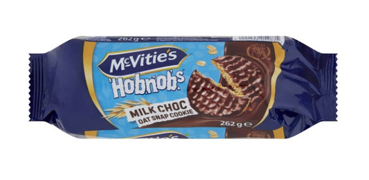 Mcvitie's hobnobs milk chocolate pdm 262g