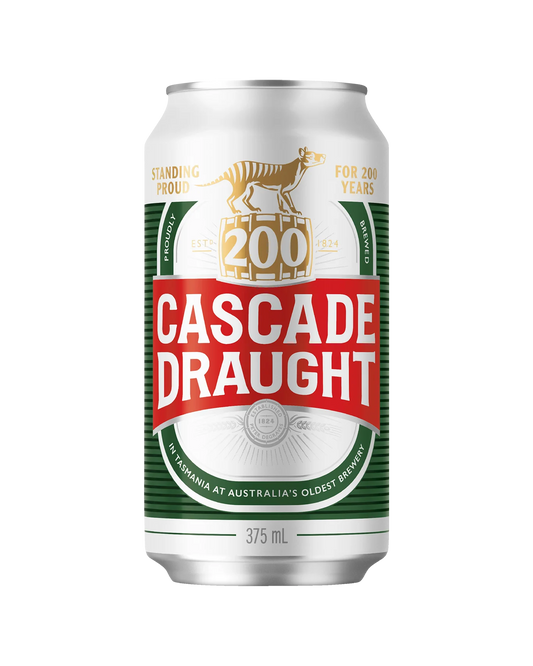 Cascade Draught Cans 375mL