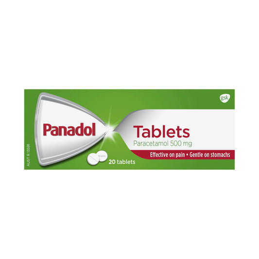 Panadol Paracetamol Pain Relief Tablets 20pk