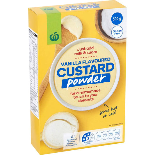 Woolworths Vanilla Custard Powder 300g