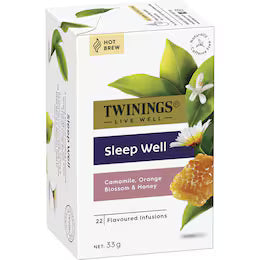 Twinings live well sleep tea bags pdm 20 pack