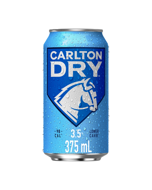 Carlton Dry Mid 3.5% Can 375mL