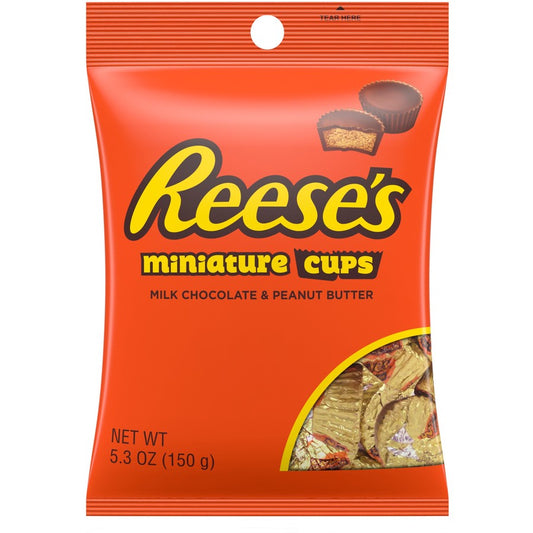 Reese's Peanut Butter Cups Miniatures Milk Chocolate 150g