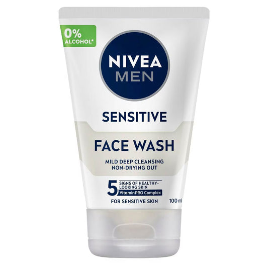 Nivea Men Sensitive Face Wash With Chamomile & Vitamin E 100mL
