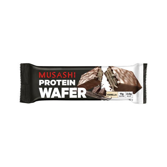 Musashi Wafer Protein Bar Vanilla 40g
