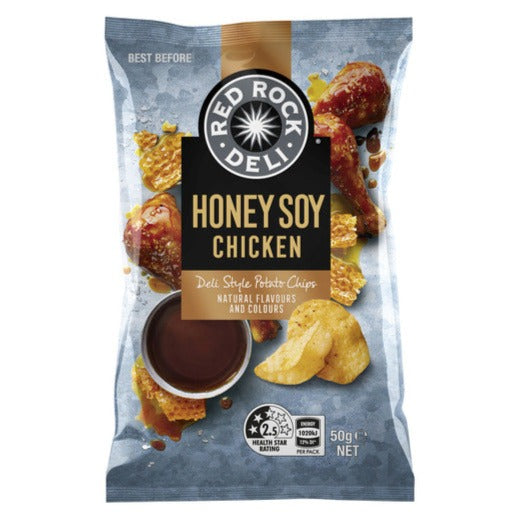 Red Rock Deli Chips Honey Soy Chicken 50g