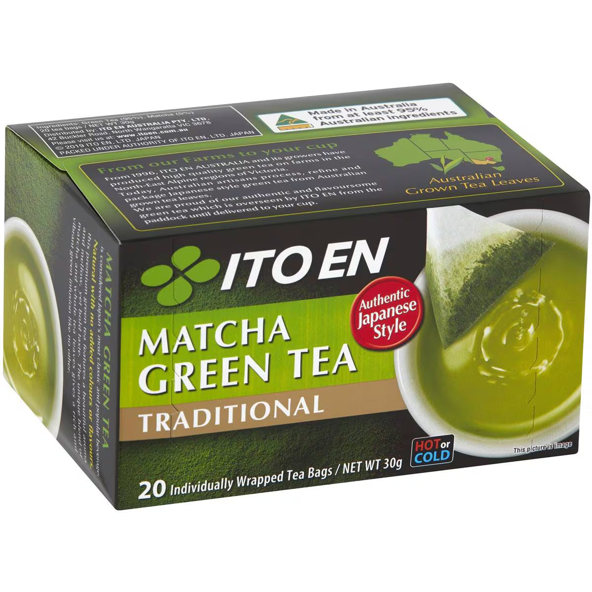 Ito En Matcha Green Tea Traditional 20 pack