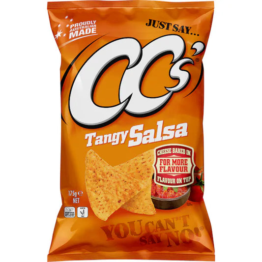 CC's Corn Chips  Tangy Salsa 175g