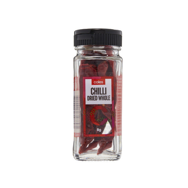 Coles Spices Chilli Dried Whole 8g