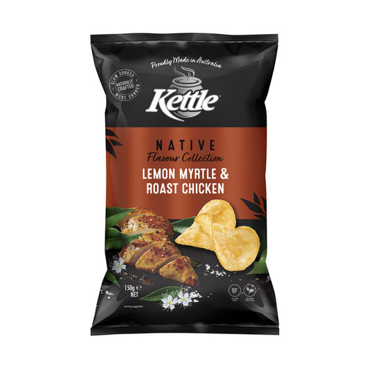Kettle Native Lemon Myrtle & Roast Chicken 150g