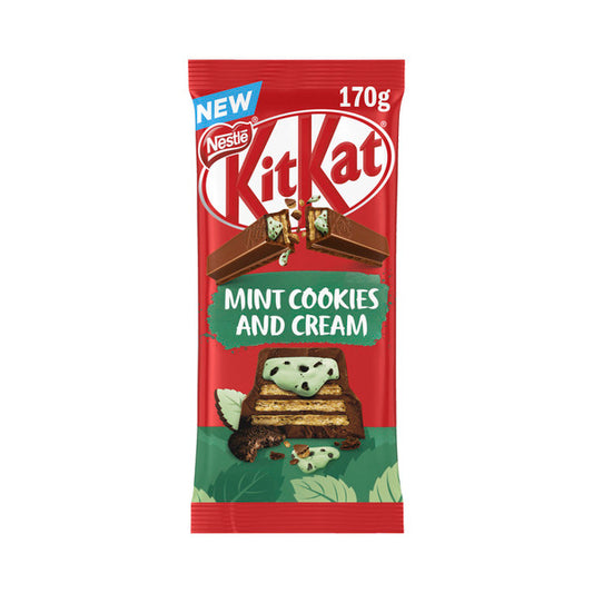 Nestle Block KitKat Mint Cookies & Cream 170g