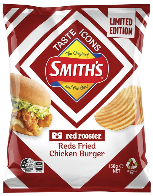 Smith's Taste Icons Red Rooster 150g