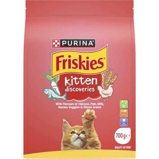 Friskies Dry Cat Food Kitten Discoveries 700g
