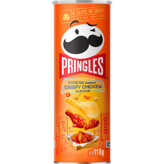 Pringles Korean Sweet Crispy Chicken Potato Chips 118g