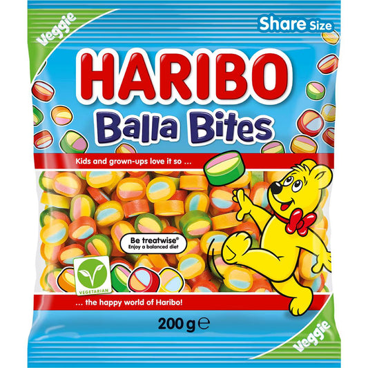 Haribo Balla Bites Share Size 200g