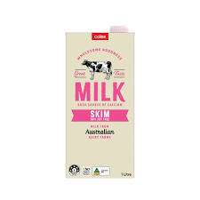 Coles Australian Skim Long Life Milk  1L