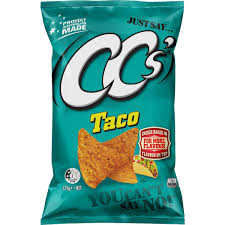 CC's Corn Chips Taco 175g