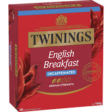 Twinings English Breakfast Decaf Tea Bags | 80 pack
