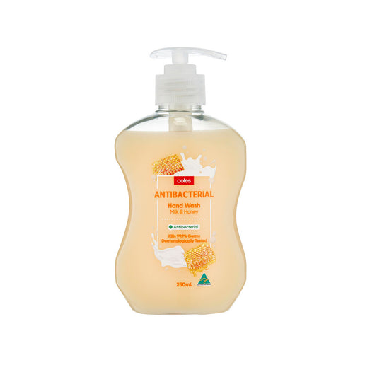 Coles Hand Wash Milk & Honey  250mL