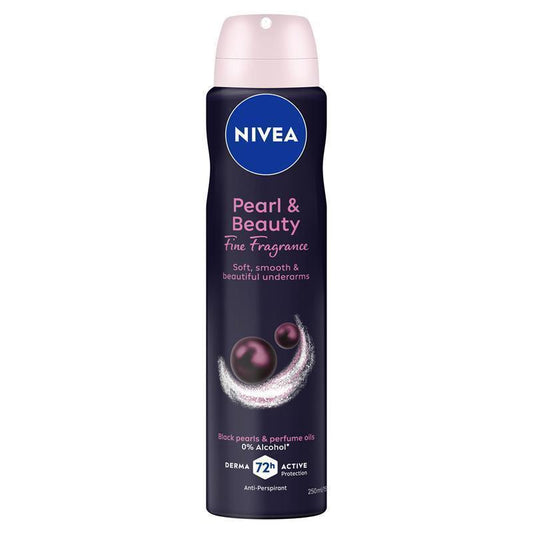 Nivea Deo Aero Female Pearl And Beauty Fine Fragrance Black Pearls 250mL