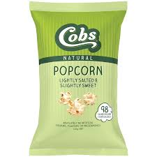 Cobs Lightly Salted Slightly Sweet Popcorn | 120g