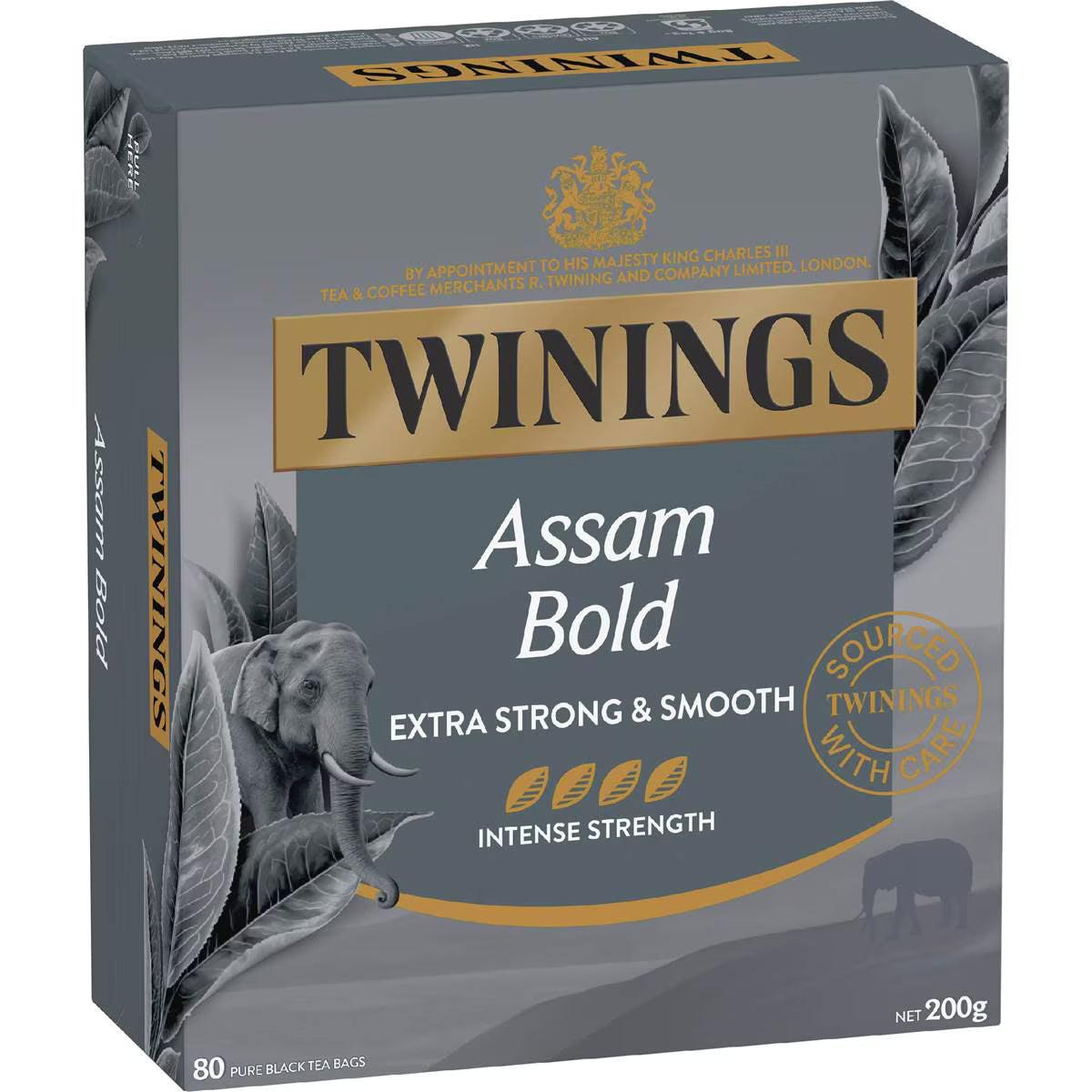 Twinings Assam Bold Black Tea Bags 80 pack200g
