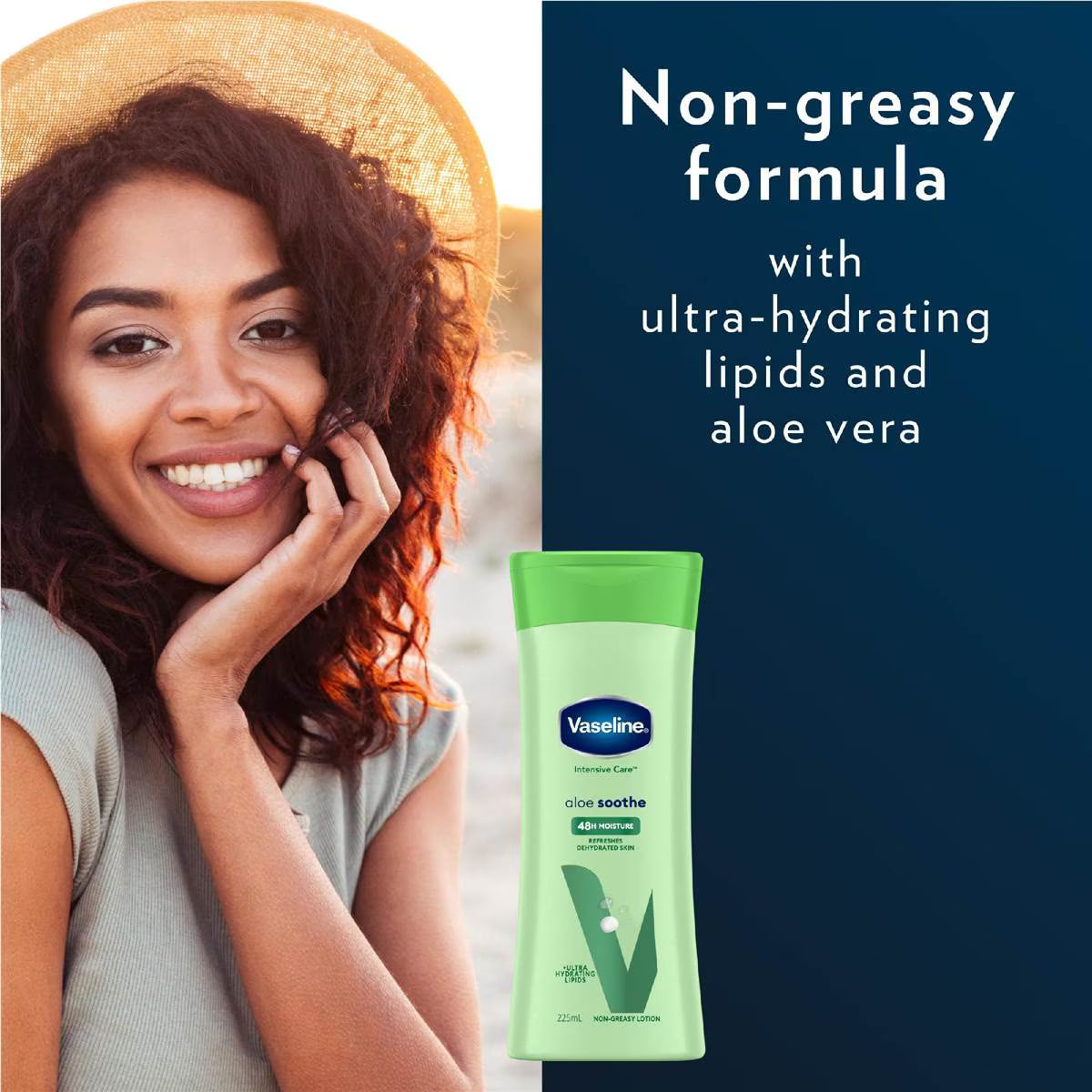 Vaseline intensive care aloe soothe 225ml