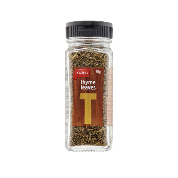 Coles Herbs Thyme Leaves 18g Bunnasia
