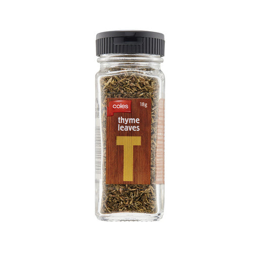 Coles Herbs Thyme Leaves 18g