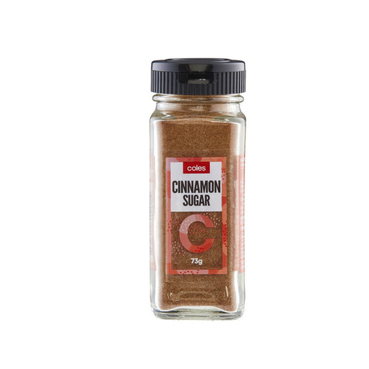 Coles Spices Cinnamon Sugar 73g