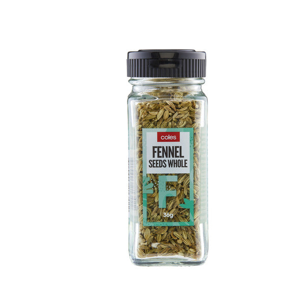 Coles Spices Fennel Seeds Whole 36g