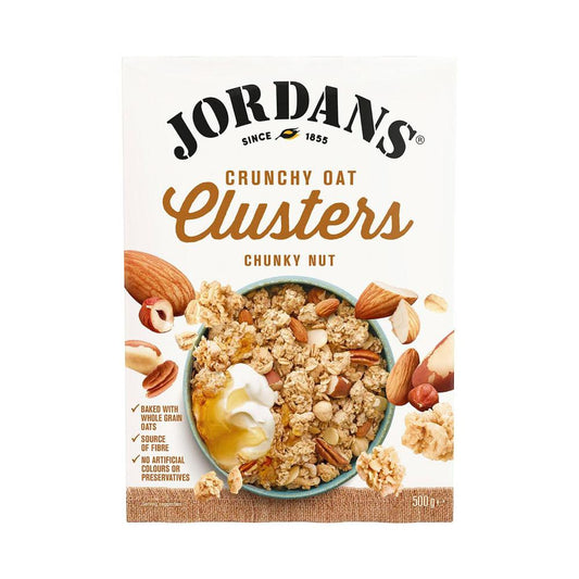 Jordans Crunchy Oat Clusters Chunky Nut | 500g  ***