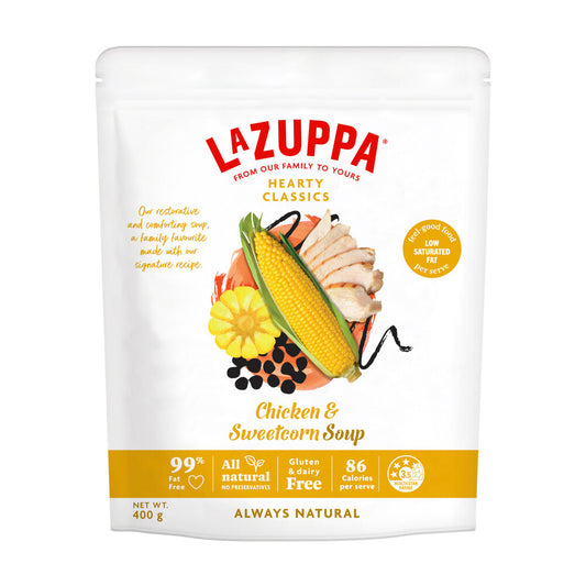 La Zuppa Soup Pouch Chicken & Sweetcorn  400g