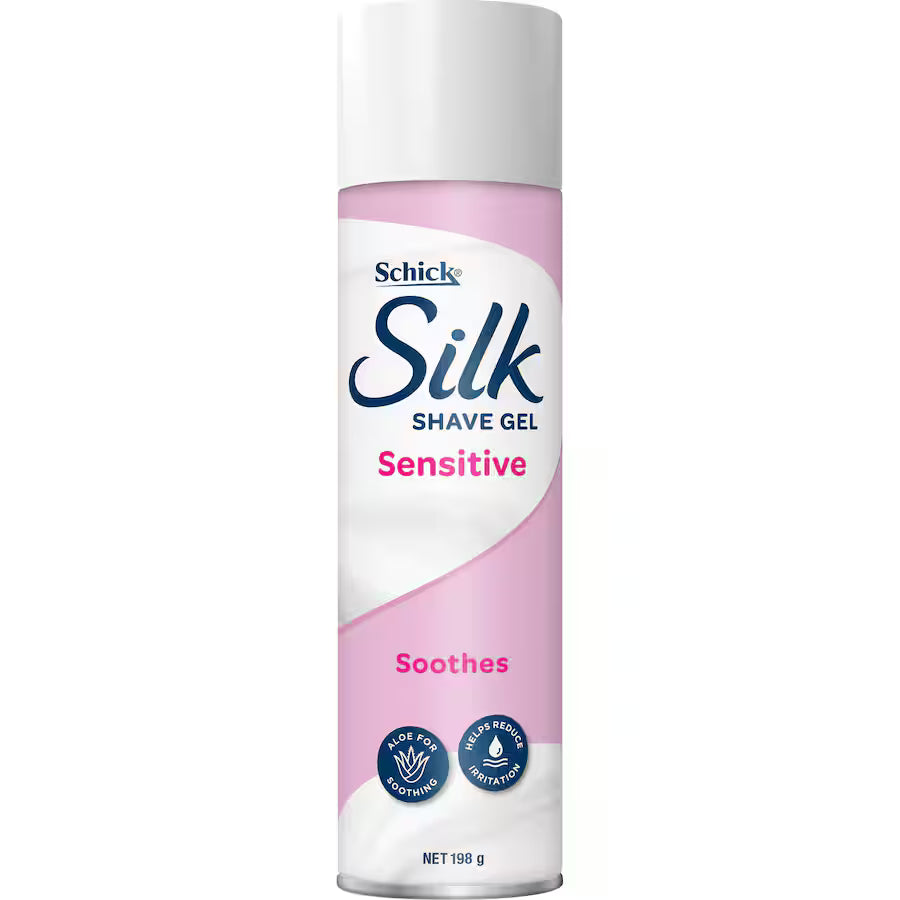 Schick Silk Womens Foaming Shave Gel Sensitive