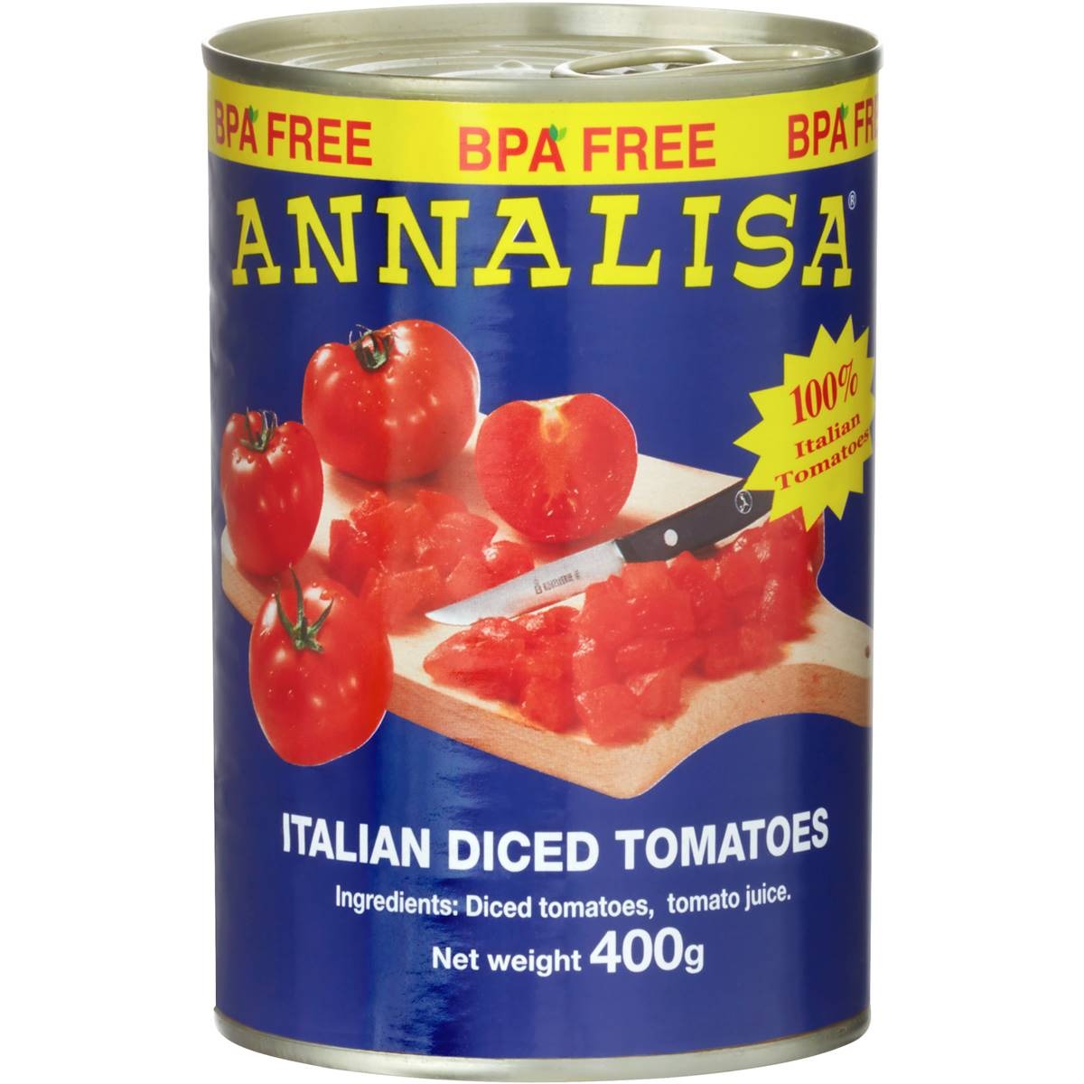 Annalisa Italian Diced Tomatoes 400g