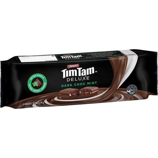 Arnott's Tim Tam Deluxe Dark Choc Mint 175g