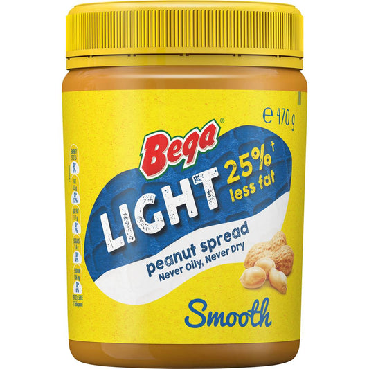 Bega Peanut Butter Smooth Light 470g