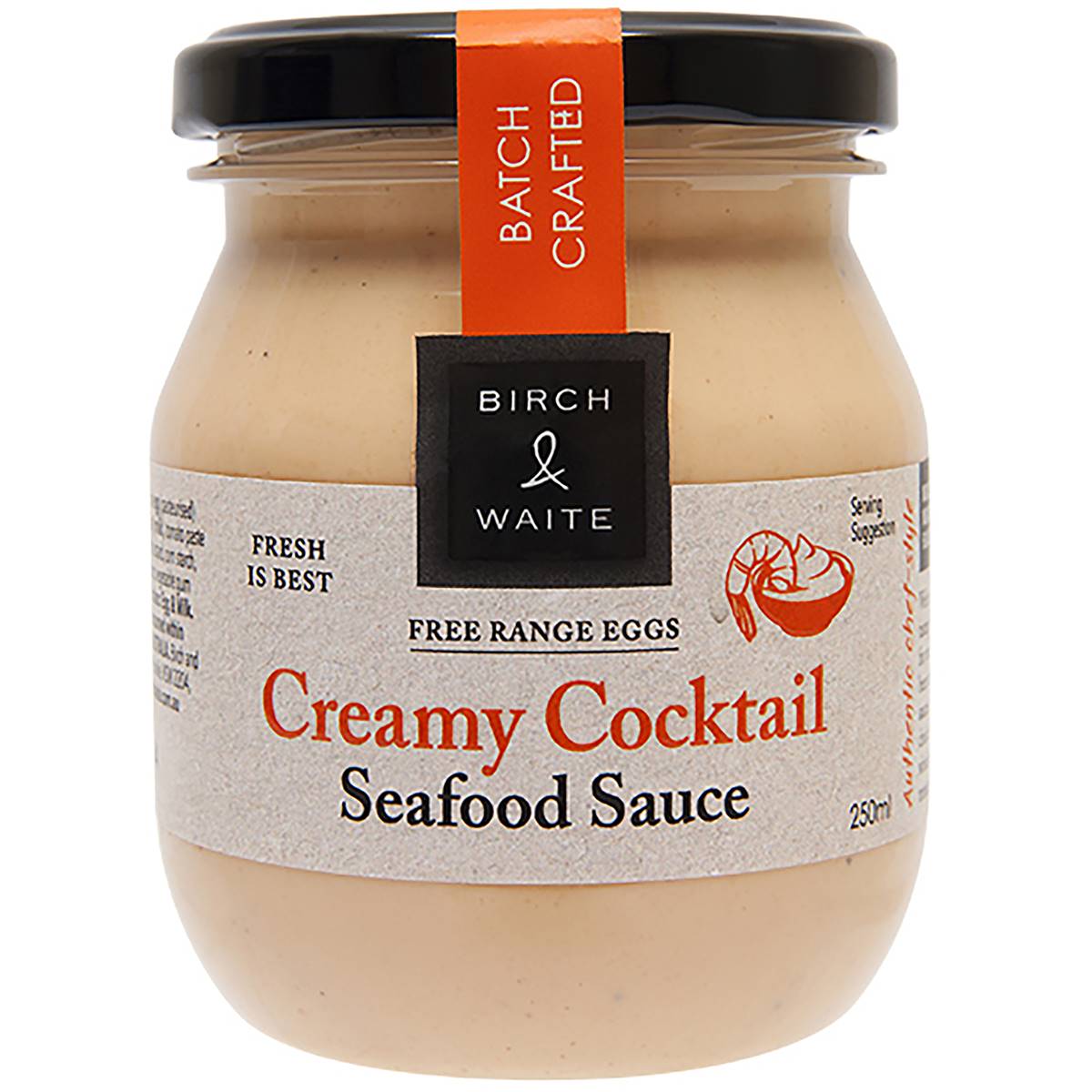 Birch & Waite Seafood Sauce Creamy Cocktail 250ml – Bunnasia