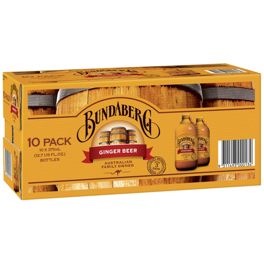 Bundaberg (10pk) Ginger Beer 375ml