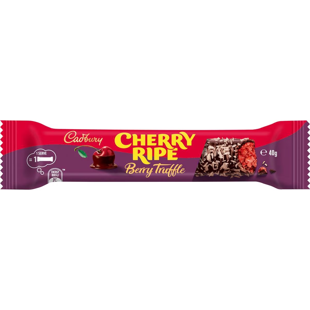 Cadbury Bar Cherry Ripe Berry Truffle 40g