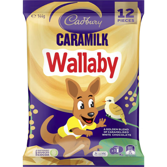 Cadbury Sharepack Caramilk Wallaby (12pk) 144g