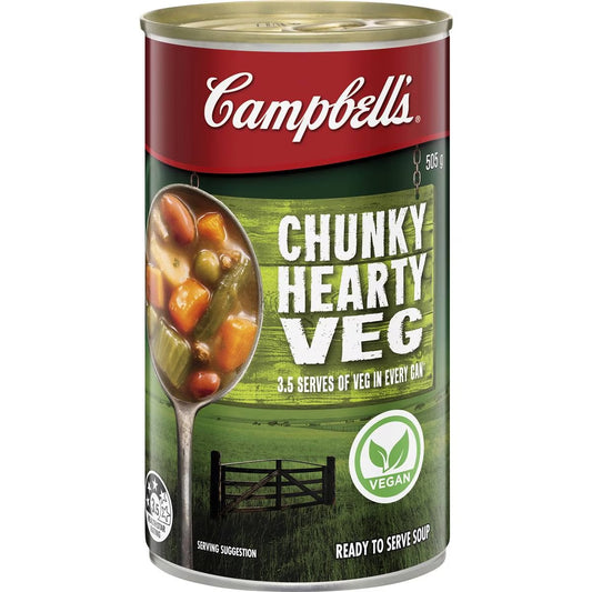 Campbell's Soup Chunky Hearty Veg 505g