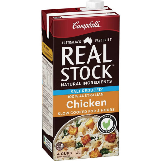 Campbell's Real Stock Chicken Salt Reduced 1L