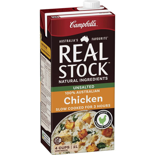 Campbell's Real Stock Chicken Unsalted 1L