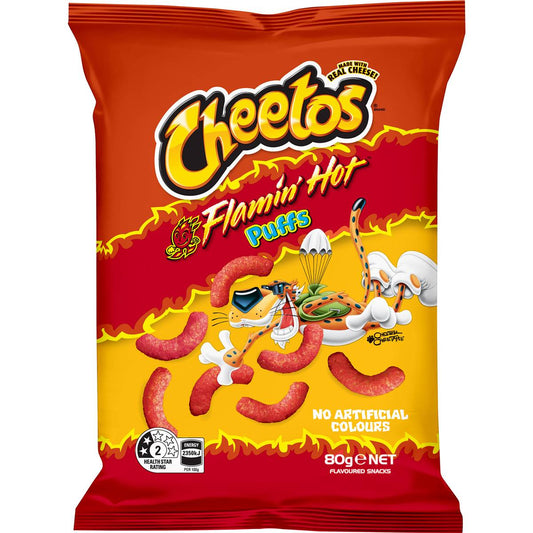 Cheetos Puffs Flaming Hot 80g