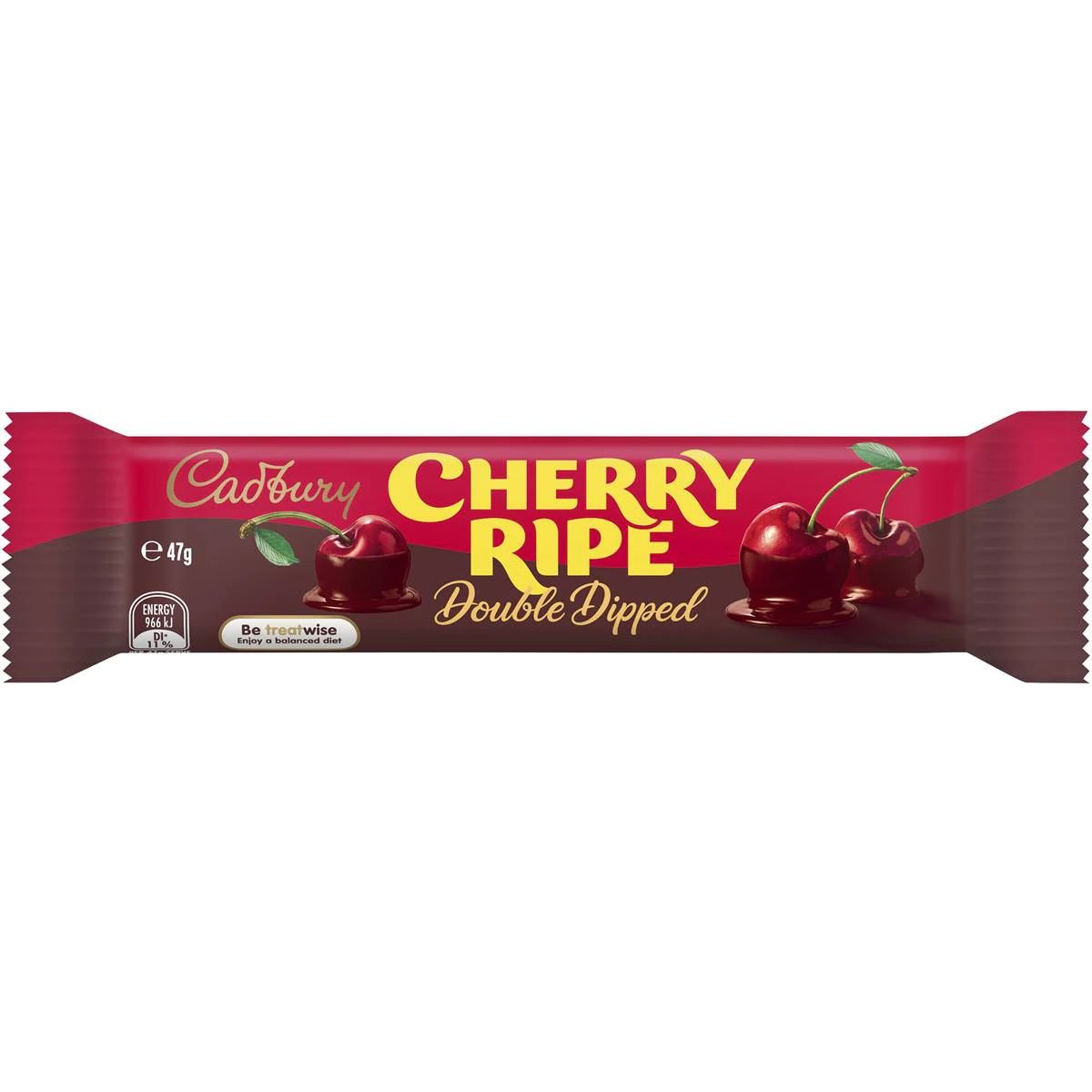 Cadbury Bar Cherry Ripe Double Dipped 47g – Bunnasia
