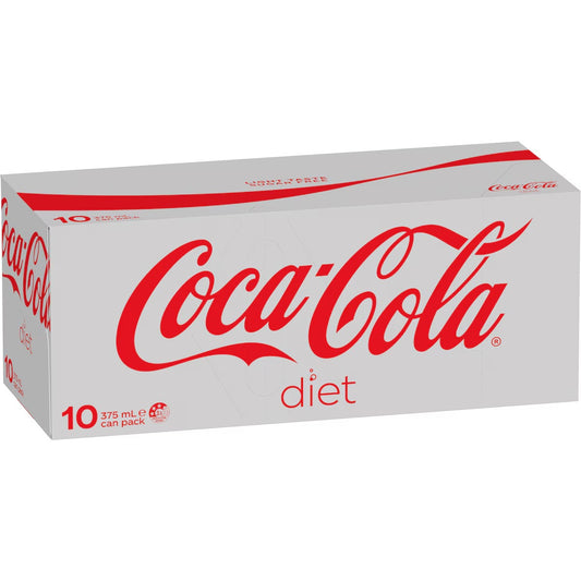 Coca-Cola (10pk) Diet 375ml