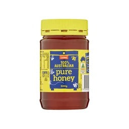 Coles Honey Pure Australian 500g