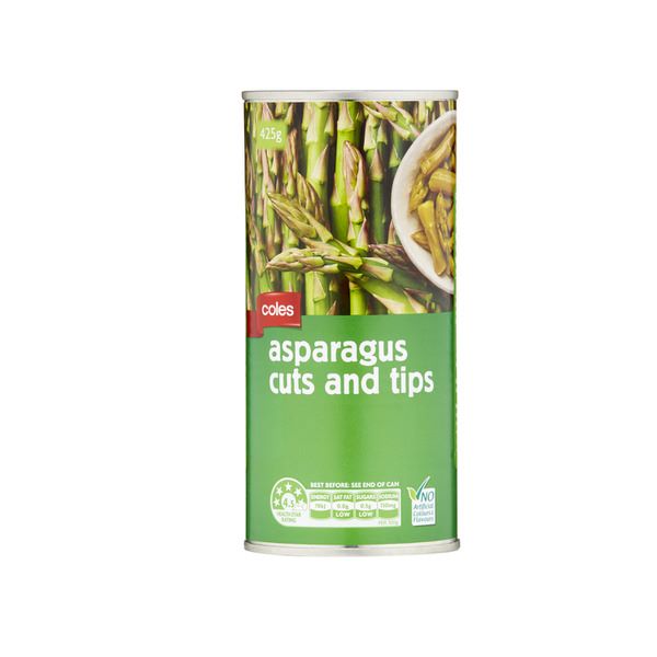Coles Asparagus Cuts & Tips 425g