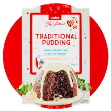 Coles Pudding Traditional 700g